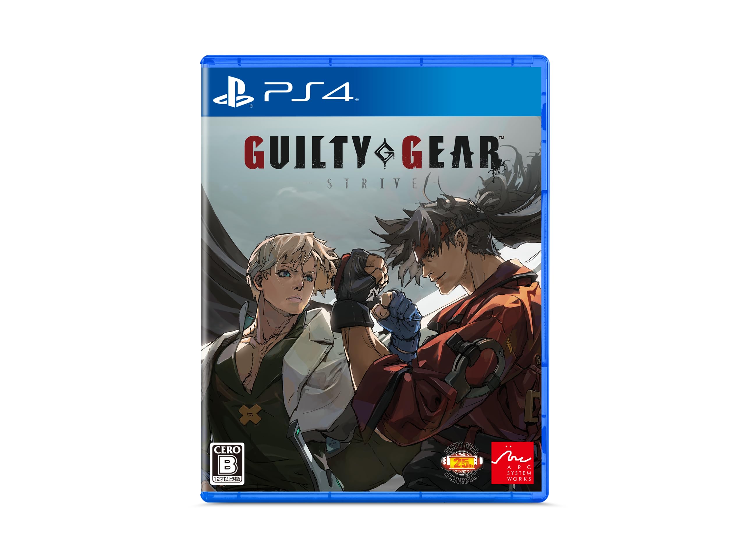 PS4 Guilty Gear Strive GG 25th Anniversary Box Sony PlayStation 4 with Track #