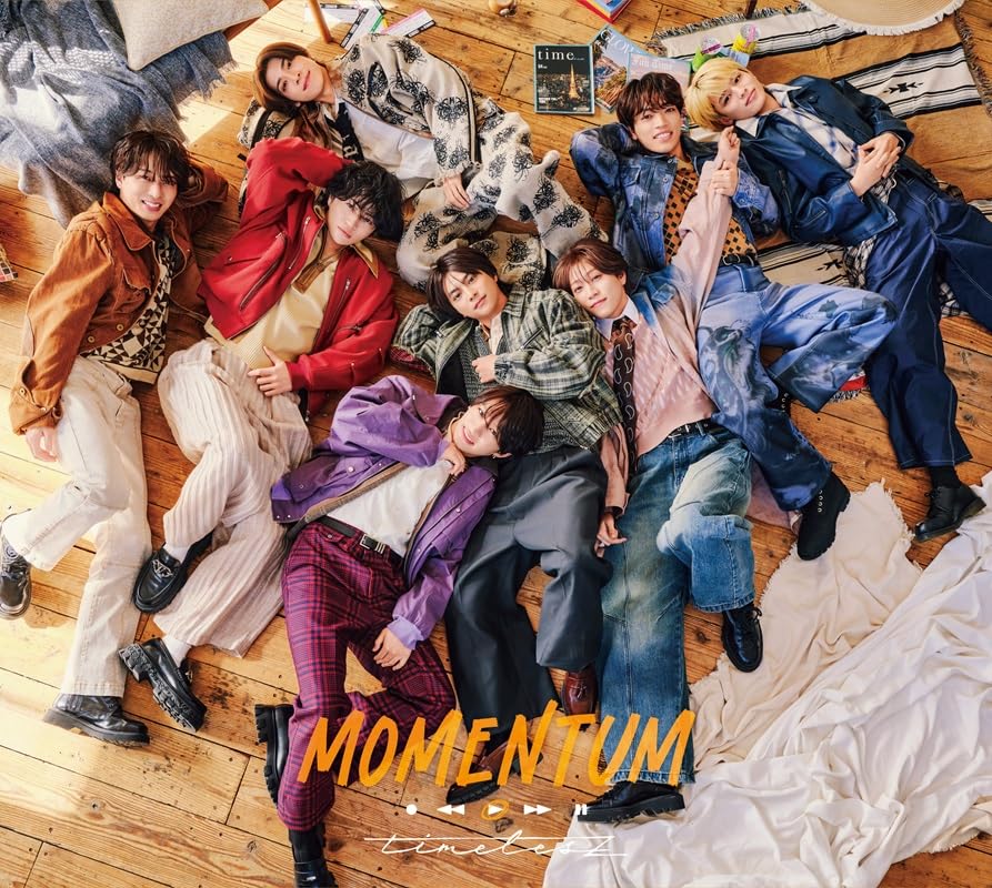 timelesz MOMENTUM J-POP CD+Blu-ray+Photobook +CARD First Limited Edition A NEW