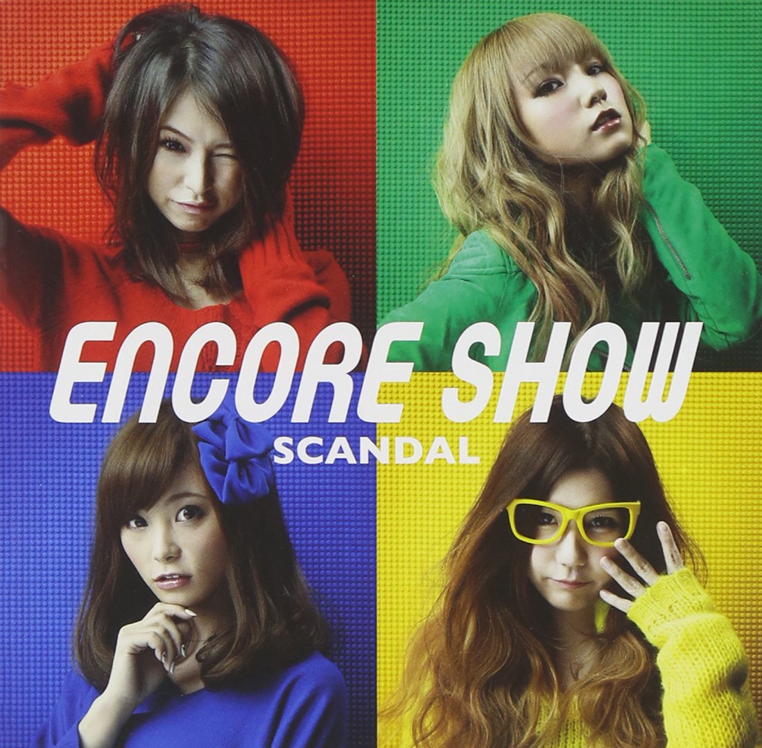 SCANDAL ENCORE SHOW JAPAN CD NEW