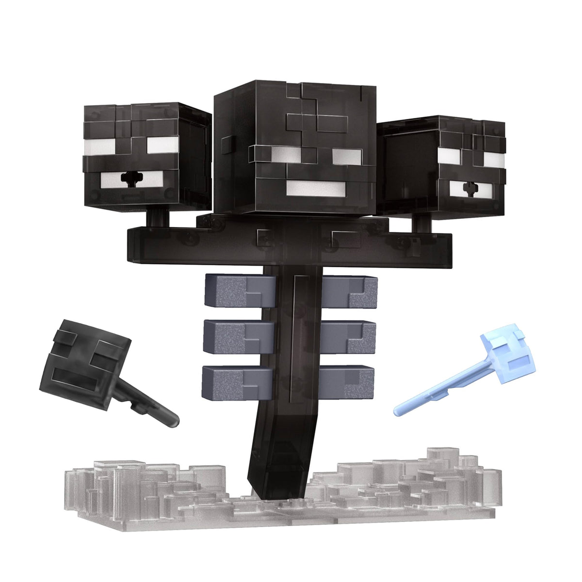 'Mattel Minecraft Wither Figure - Lights Up Sound & Firing Gimmick - Approx. NEW'