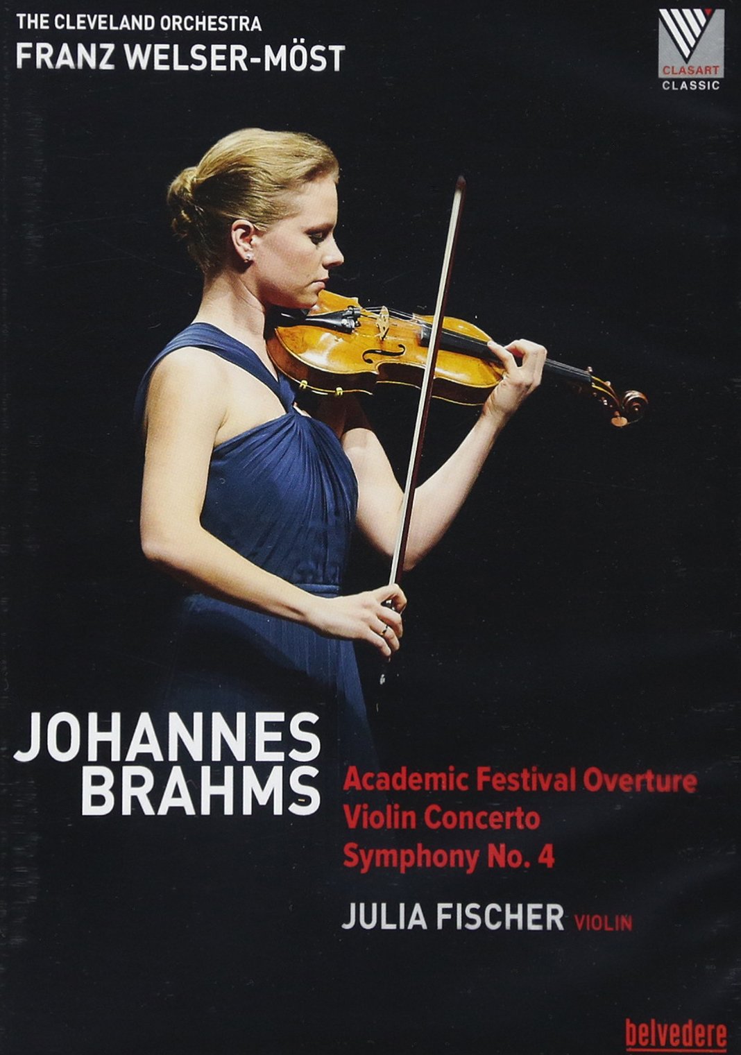 Brahms: Violin Concerto Symphony No. 4 University Festival Over Brahms ( [DVD]