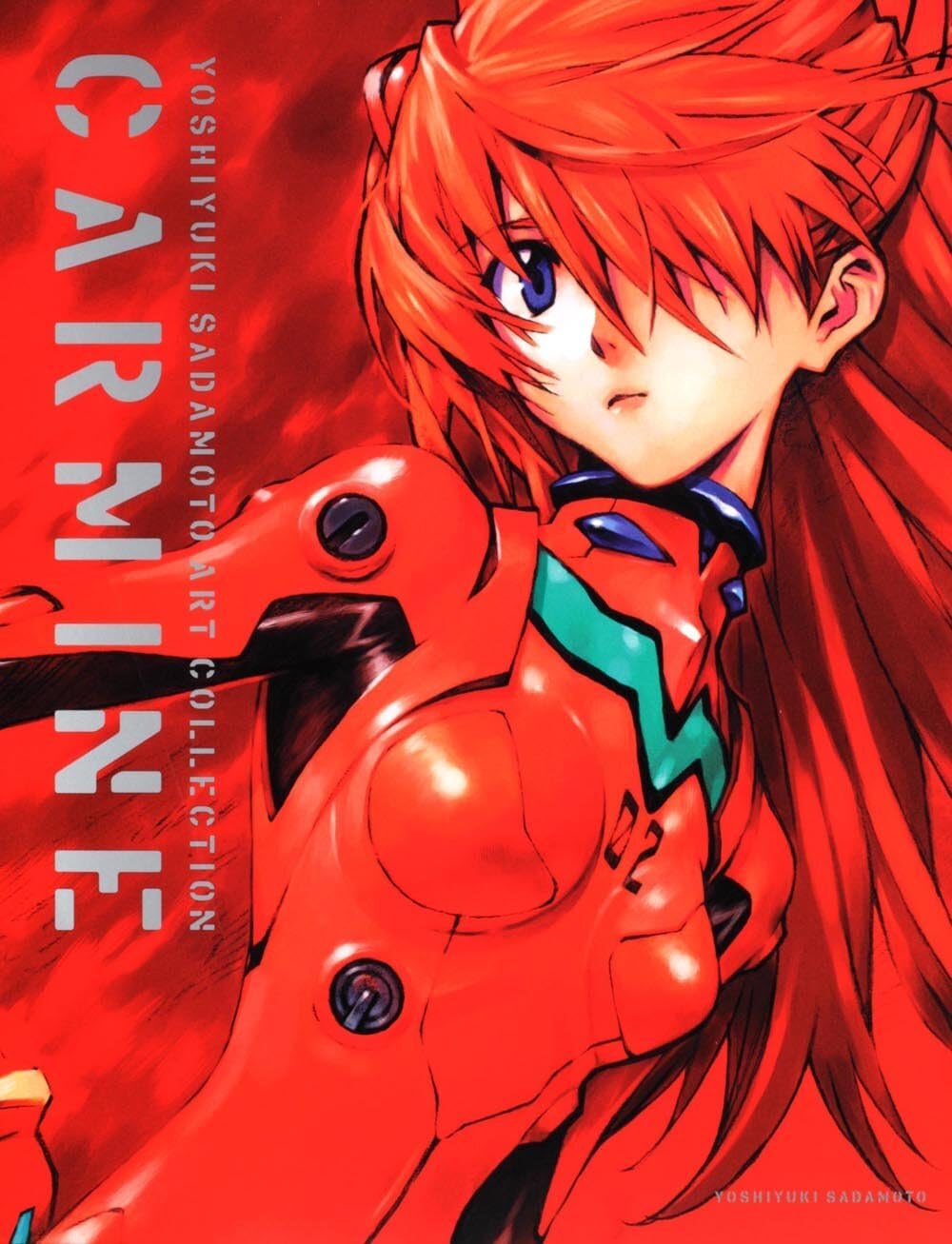 Yoshiyuki Sadamoto Art Book Carmine Normal Edition Evangelion FLCL Japan NEW