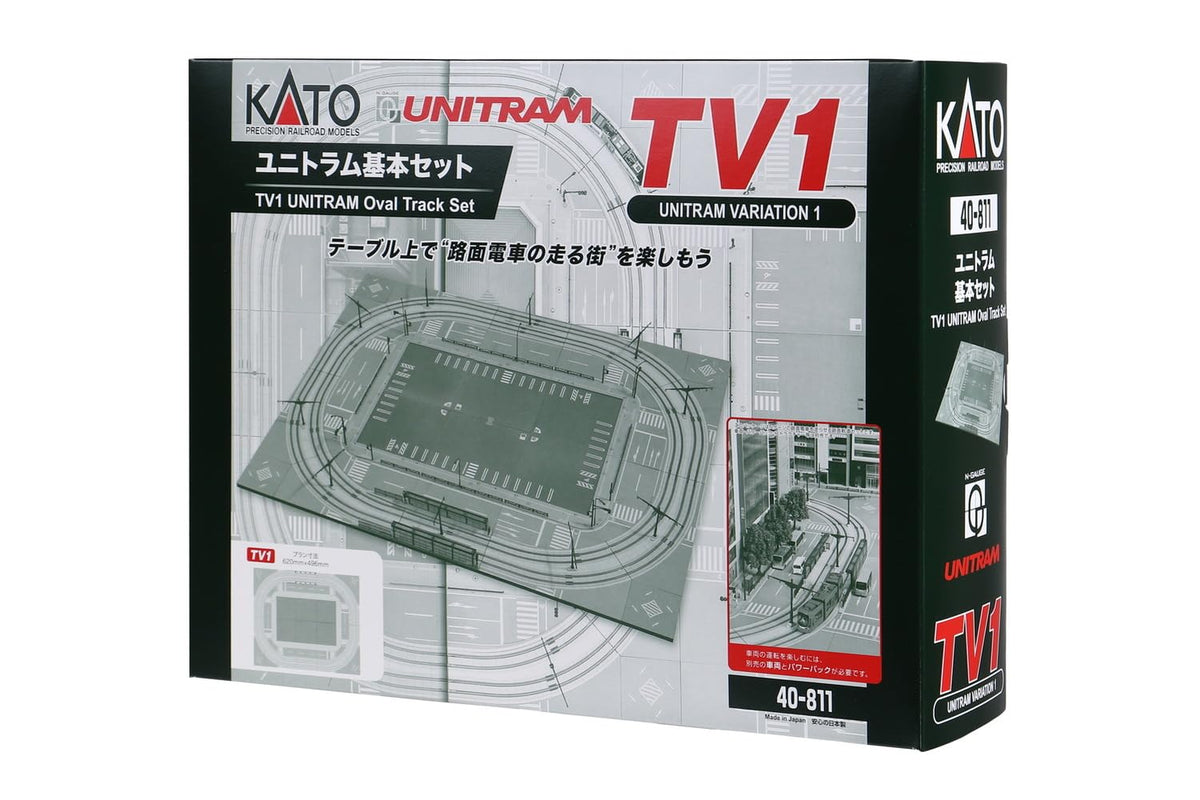 KATO N Gauge TV1 Unitram Basic Set 40-811 Model Railroad Rail Set NEW