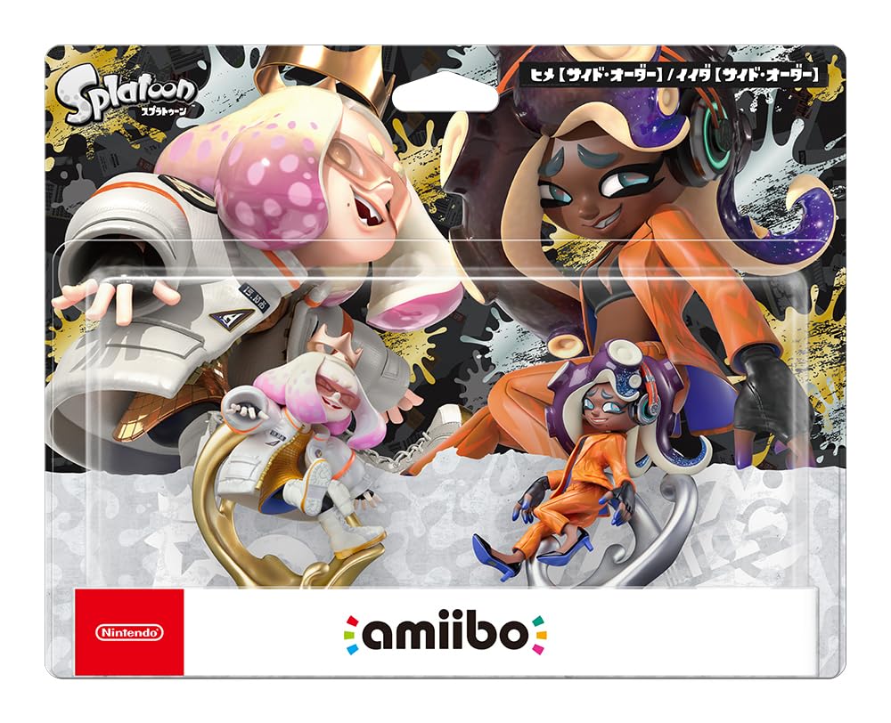 amiibo Off the Hook Set Pearl Side Order Marina Side Order Splatoon Series NEW