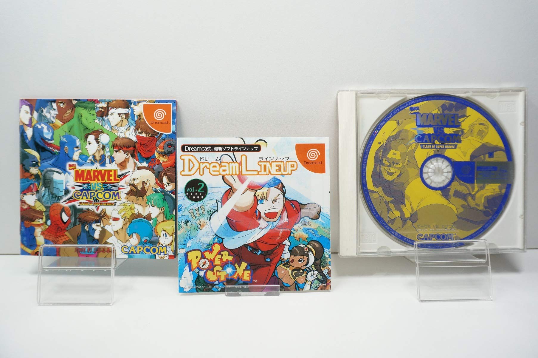 DC Marvel VS Capcom Clash of Super Heroes Sega Dreamcast 1999 Japan Unopened New