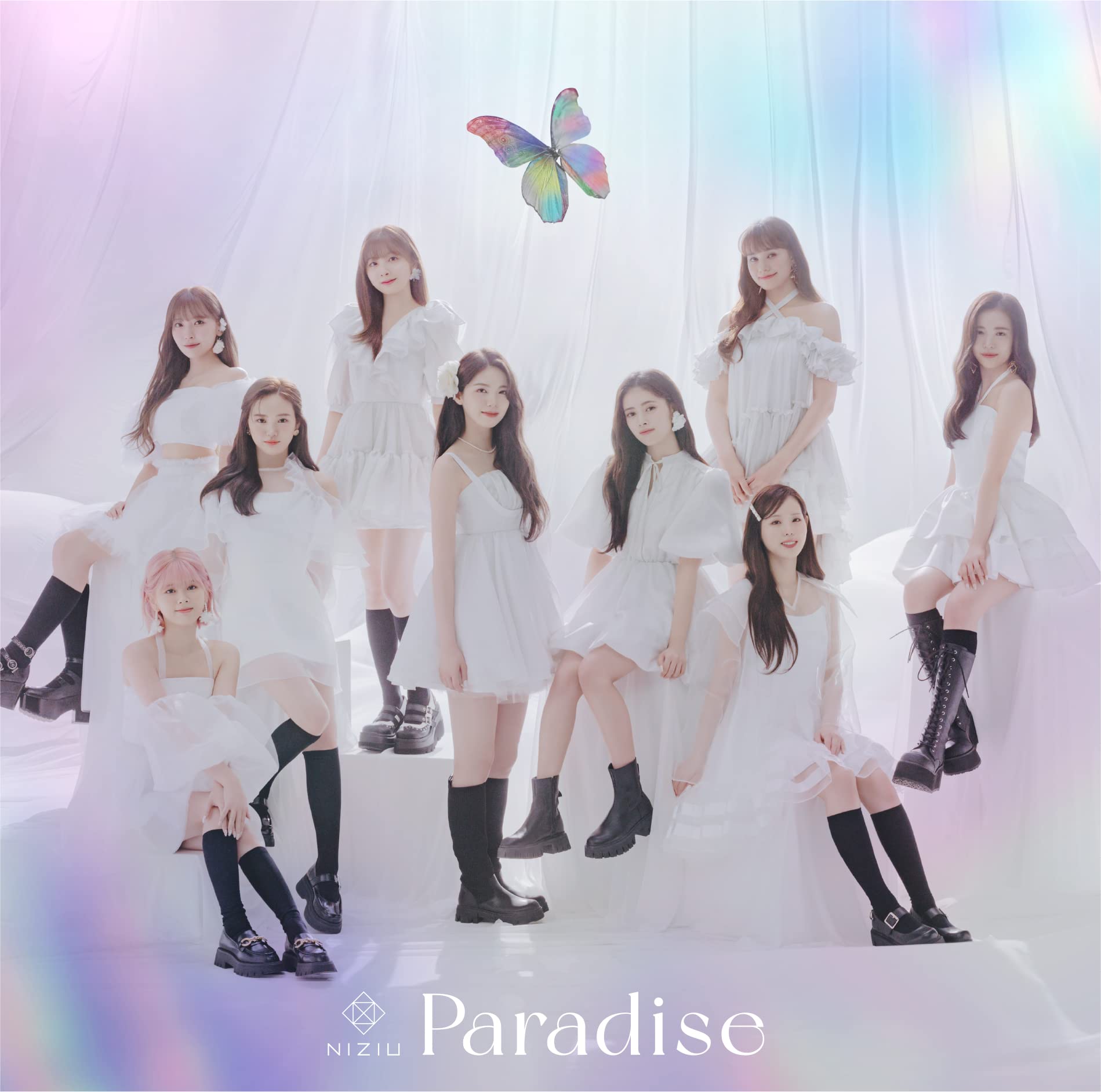 New NiziU Paradise First Limited Edition Type A CD Blu-ray Photobook Card Japan
