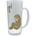 'Sun Art Hokusai Animals Kappa Beer Mug Glass 330ml SAN4901 Made in Japan NEW'