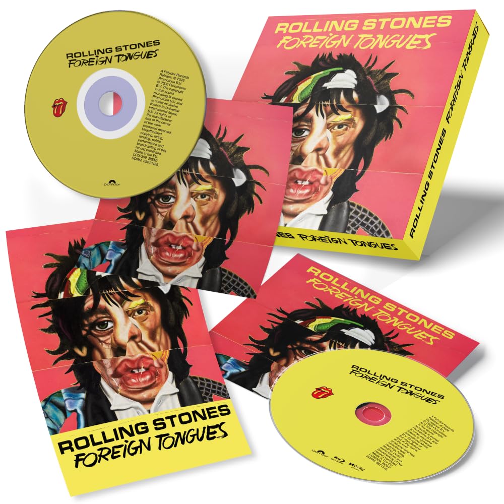 7S THE ROLLING STONES FOREIGN TONGUES BOX 2026 JAPAN SHM CD + BLU-RAY AUDIO NEW