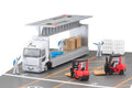 TOMYTEC The Truck Collection Tracolle Logistics Site Wing Van Set G Vantec NEW