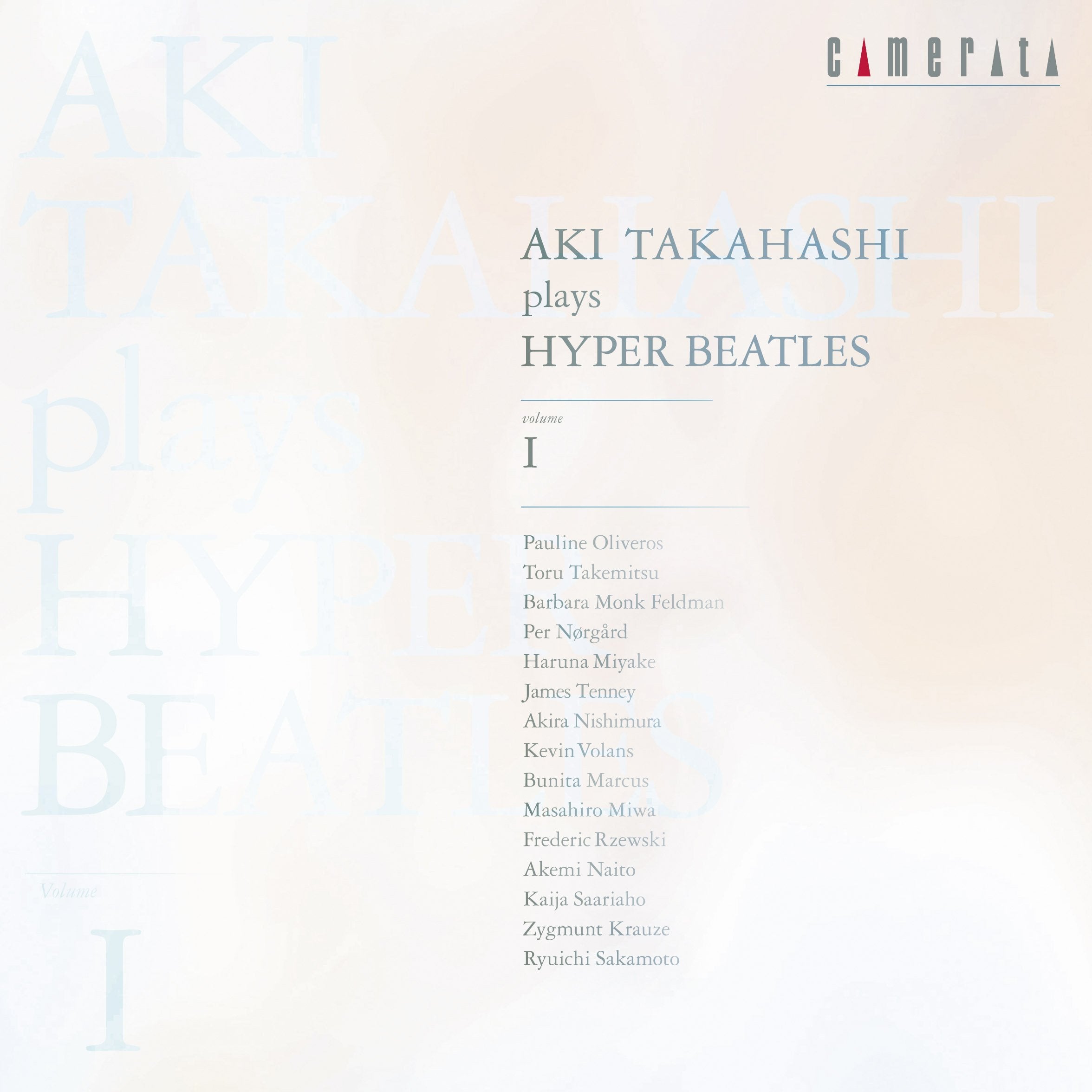 Aki Takahashi plays Hyper Beatles volume I Aki Takahashi [CD] NEW