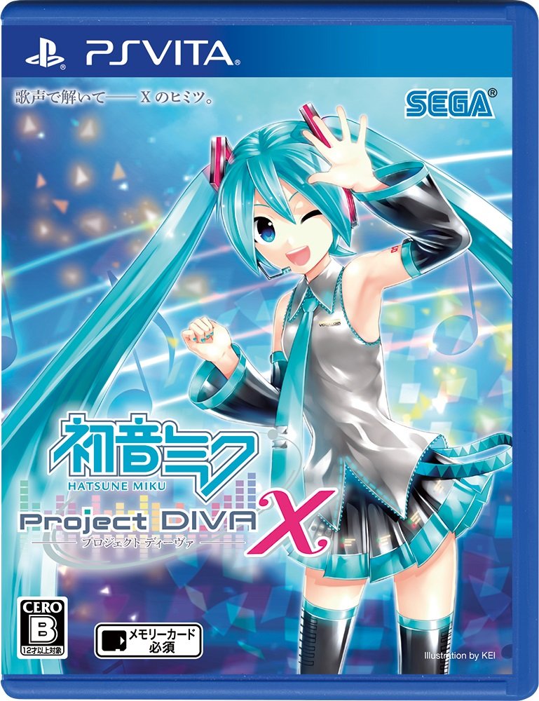 New Sony PlayStation Vita Hatsune Miku Project DIVA X Japanese version Vocaloid