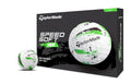 TAYLOR MADE TMJ24 SpeedSoft INK GRN 12 Balls SpeedSoft Ink Green Golf Balls NEW
