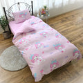 'New Sanrio My Melody 3-Piece Duvet Cover Set Single Size - Cute Characters'