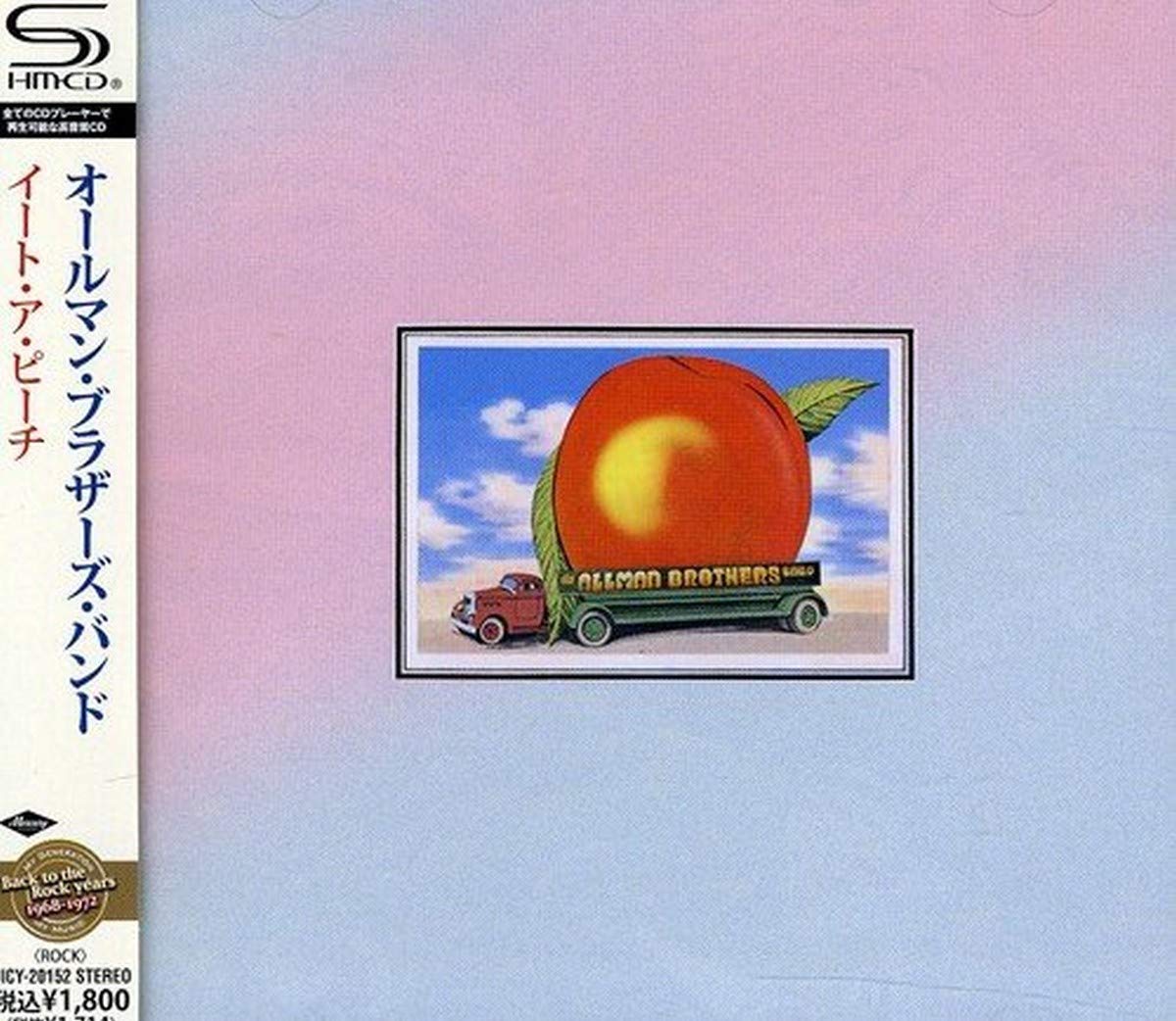 The Allman Brothers Band SEALED BRAND NEW CD(SHM-CD) Eat A Peach Japan OBI