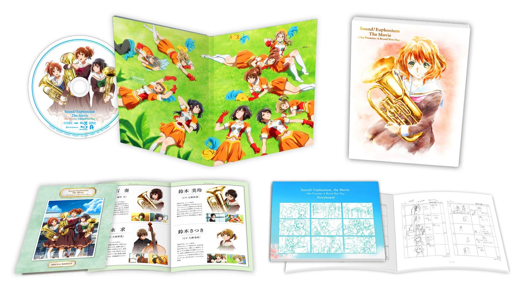 New Sound Euphonium The Movie Our Promise A Brand New Day Blu-ray Booklet Japan