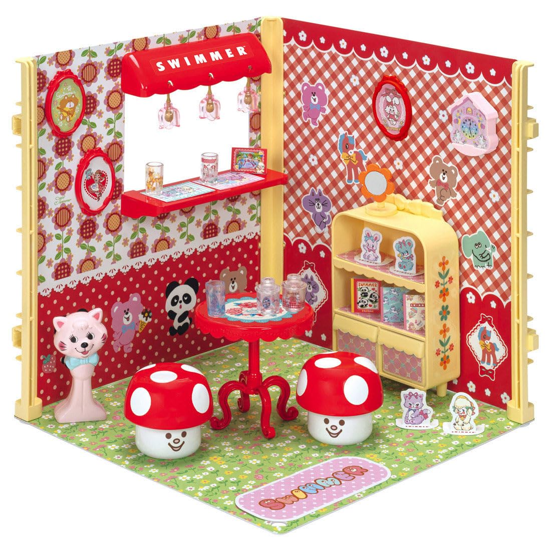 'NEW Takara Tomy Licca-chan LF-10 Interior Coordination SWIMMER Room Set'