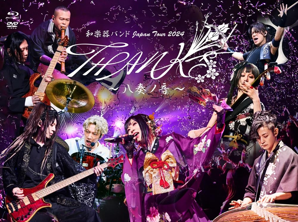 Wagakki Band Japan Tour 2024 THANKS Yaso No Oto Blu-ray+DVD Standard Edition