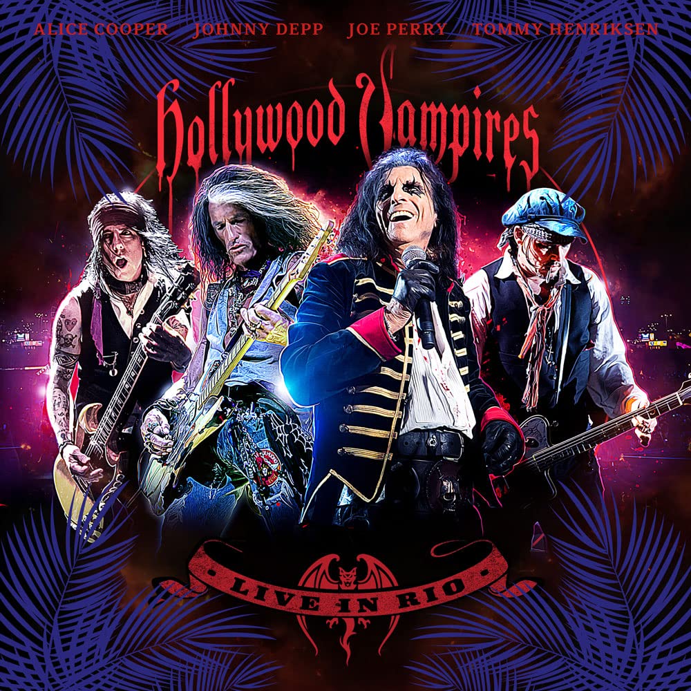 11B HOLLYWOOD VAMPIRES LIVE IN RIO Alice Cooper Joe Perry JAPAN CD NEW