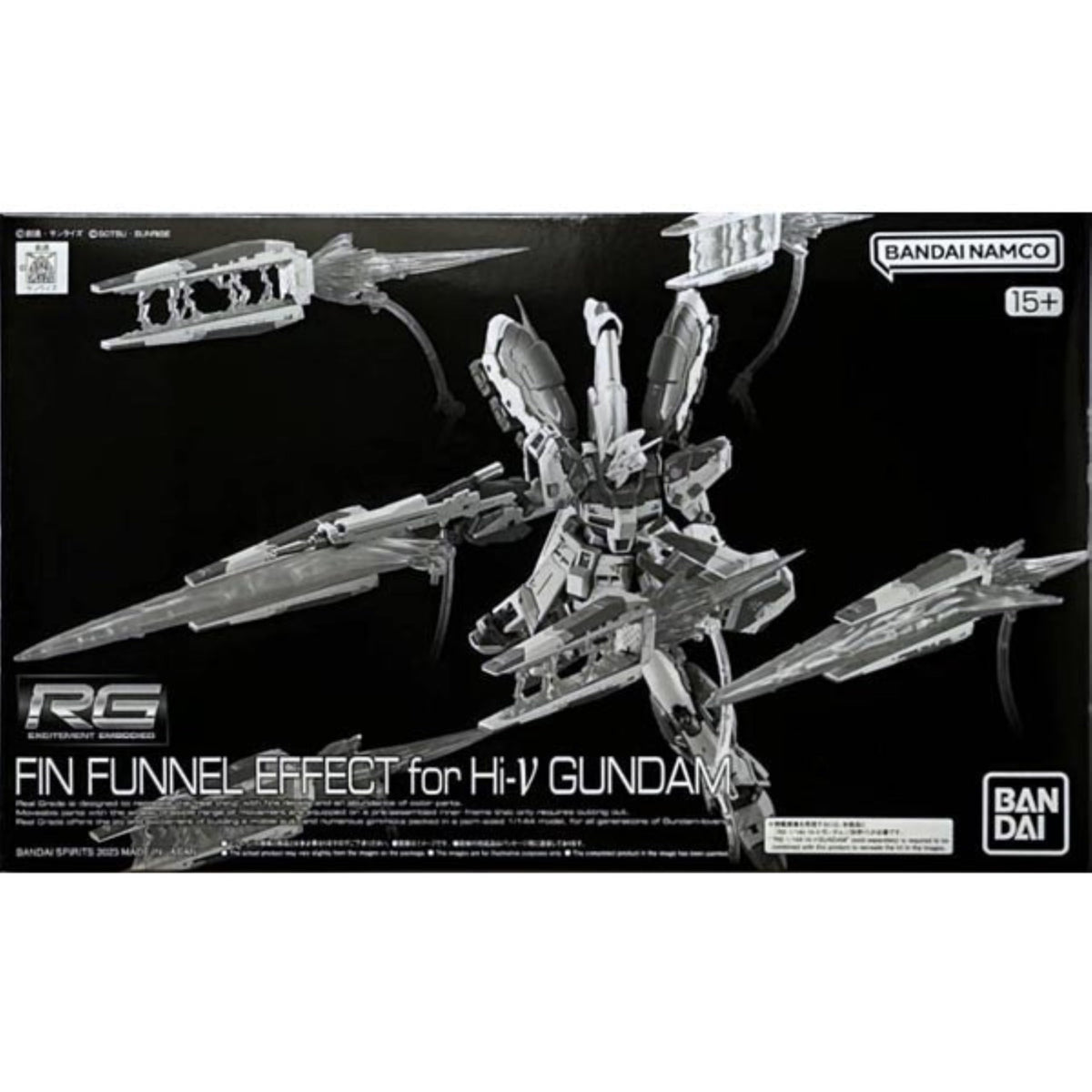 BANDAI RG 1144 Fin Funnel Effect for Hi-Nu Gundam Expansion Parts Kit Small NEW