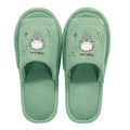 Senko My Neighbor Totoro Mori no Kaze Slipper Free Size Green 77888 NEW