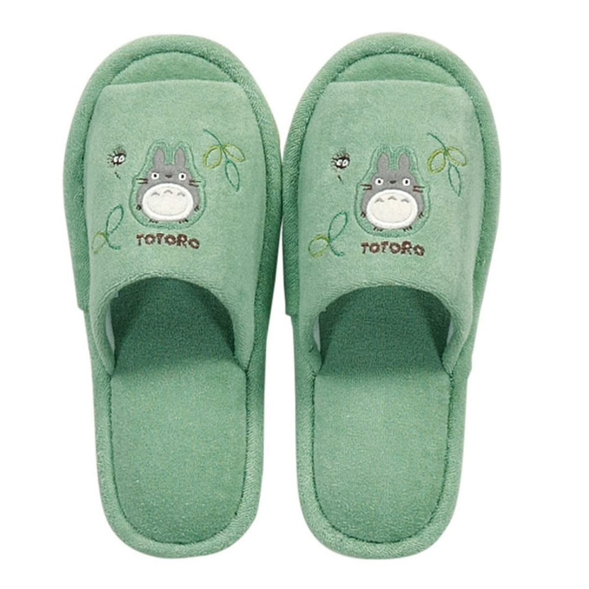 Senko My Neighbor Totoro Mori no Kaze Slipper Free Size Green 77888 NEW