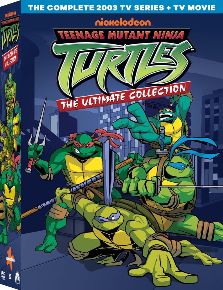 Teenage Mutant Ninja Turtles 2003 The Ultimate Collection DVD 18-Disc Complete
