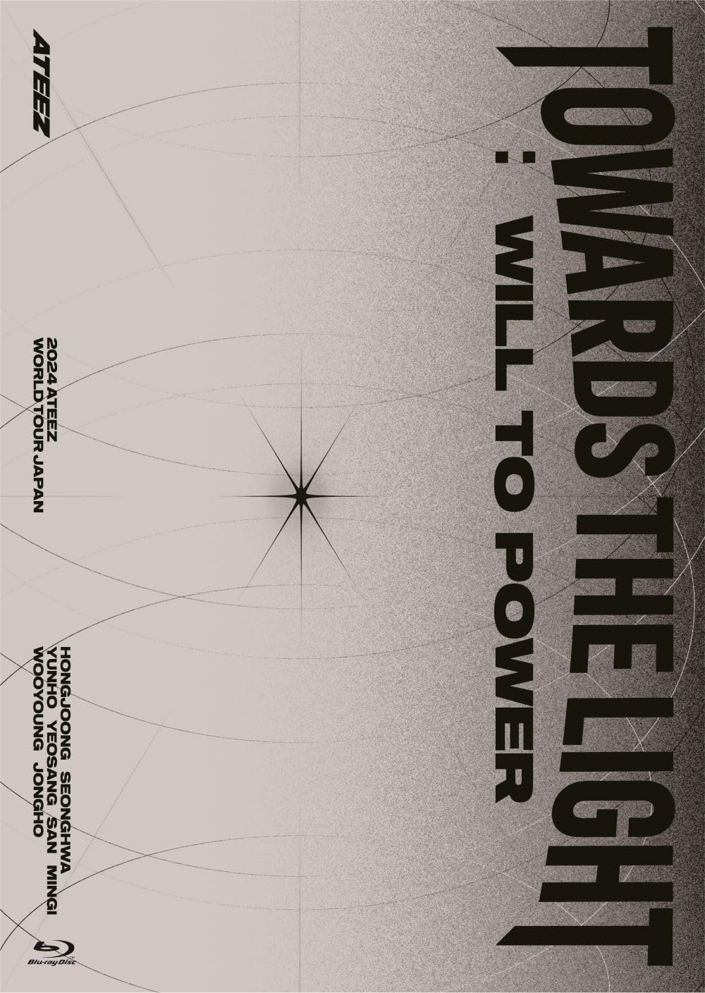 2024 ATEEZ WORLD TOUR TOWARDS THE LIGHT : WILL TO POWER IN JAPAN 2 Blu-ray  NEW