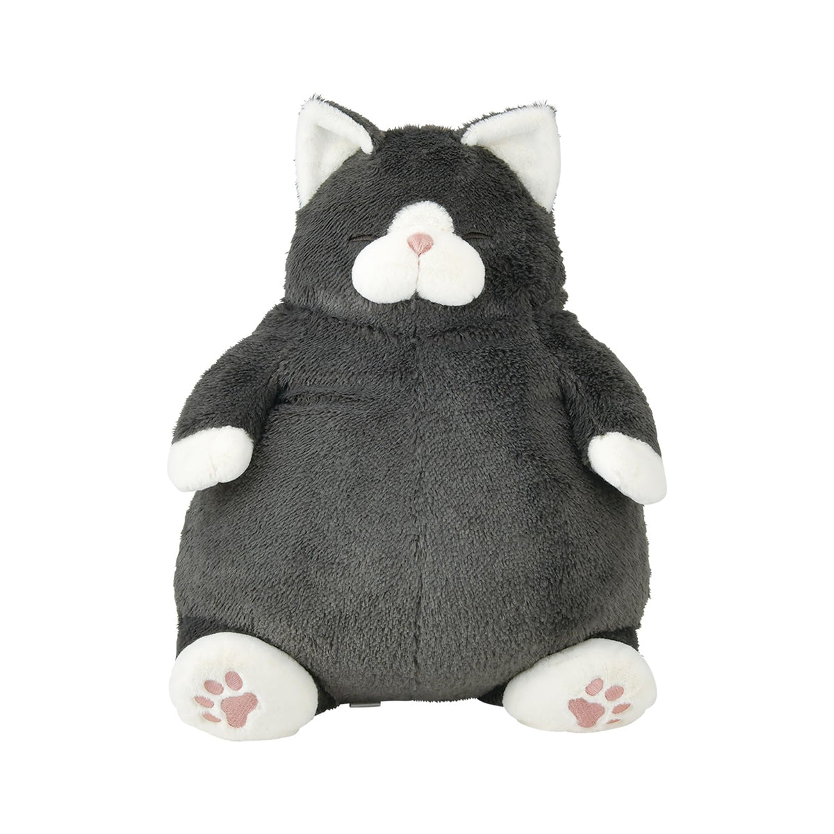 'LivHeart Neko Koteikan Maguro Black Cat Body Pillow L 27721-74 38cm Plush NEW'