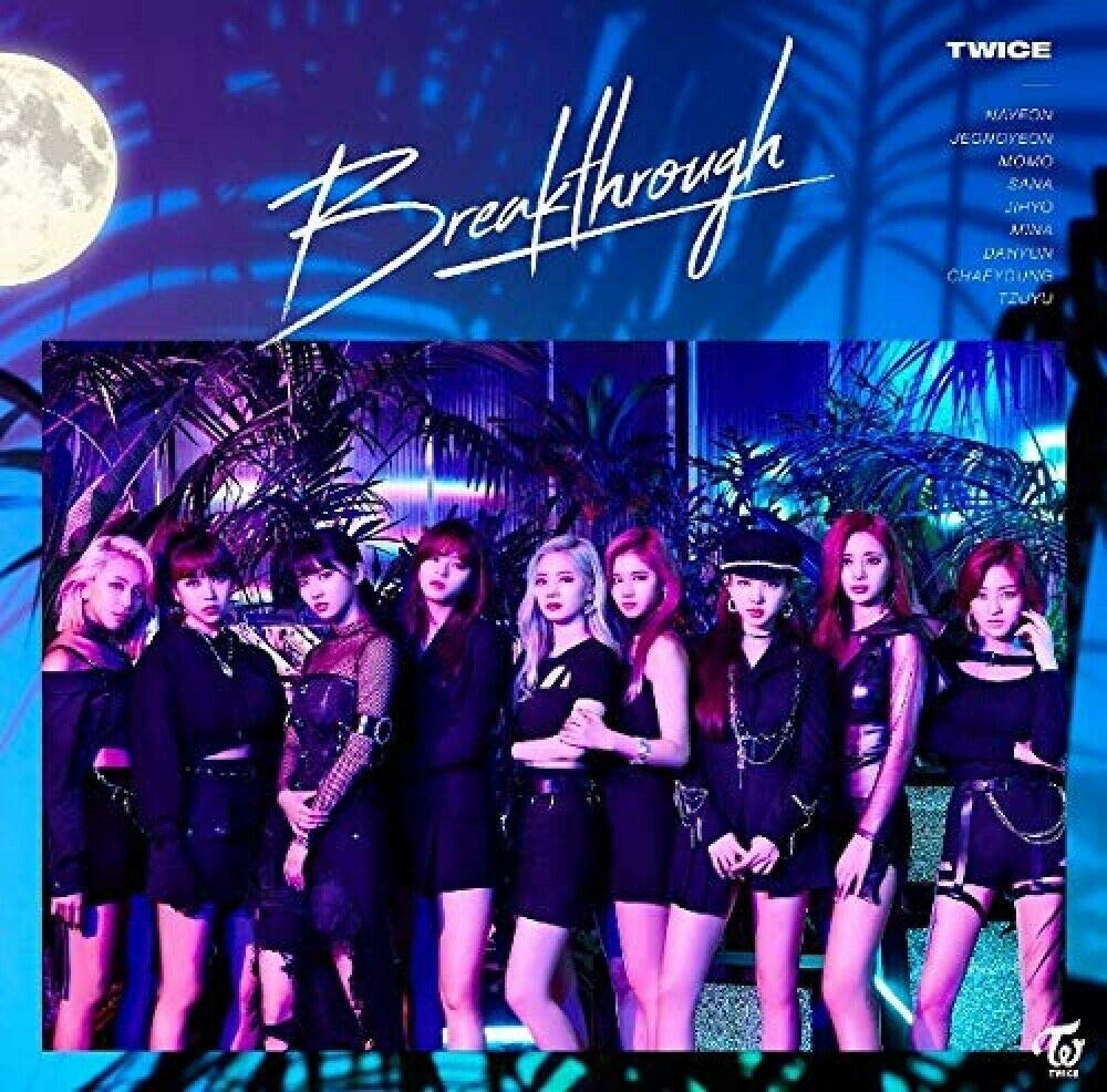 New TWICE Breakthrough First Limited Edition Type C CD Card Japan WPCL-13054 NEW
