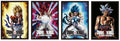 'NEW Bandai Dragon Ball Super Card Game Official Sleeves 04 Set of 4'
