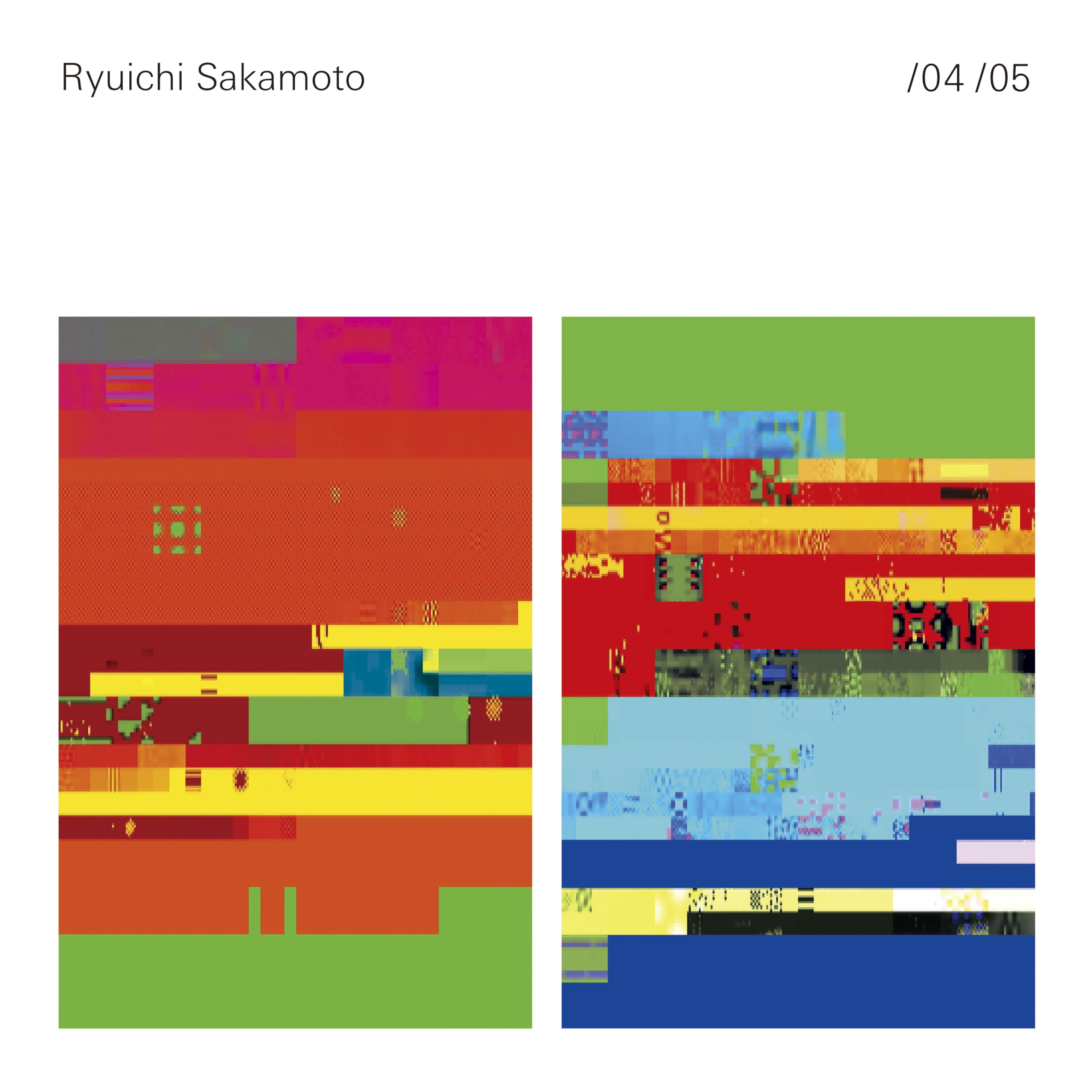 Ryuichi Sakamoto /04 /05 Vinyl Record 4LP Analog Limited Edition WPJL-10244 NEW