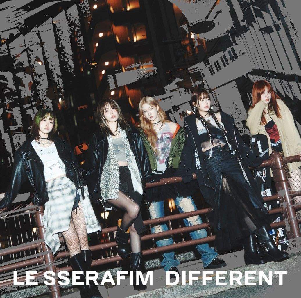 LE SSERAFIM DIFFERENT Standard Edition CD Japan 4th Single TYCT-39291 NEW