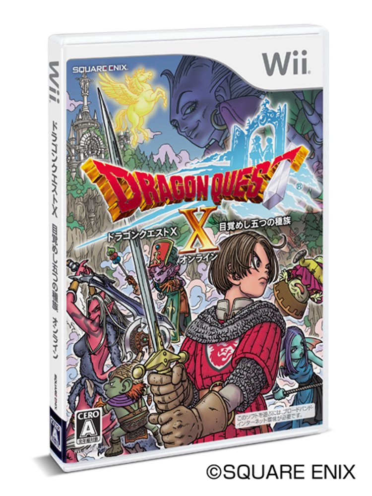 Dragon Quest X: 5 Race Awakening Online (Standard Edition) - Wii_ NEW