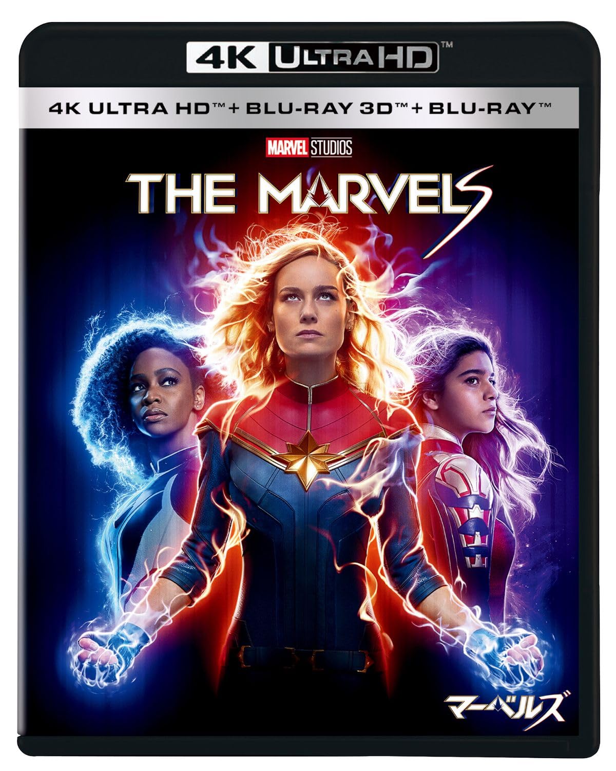 The Marvels Limited Edition 4K ULTRA HD+3D+Blu-ray Japan English sub NEW