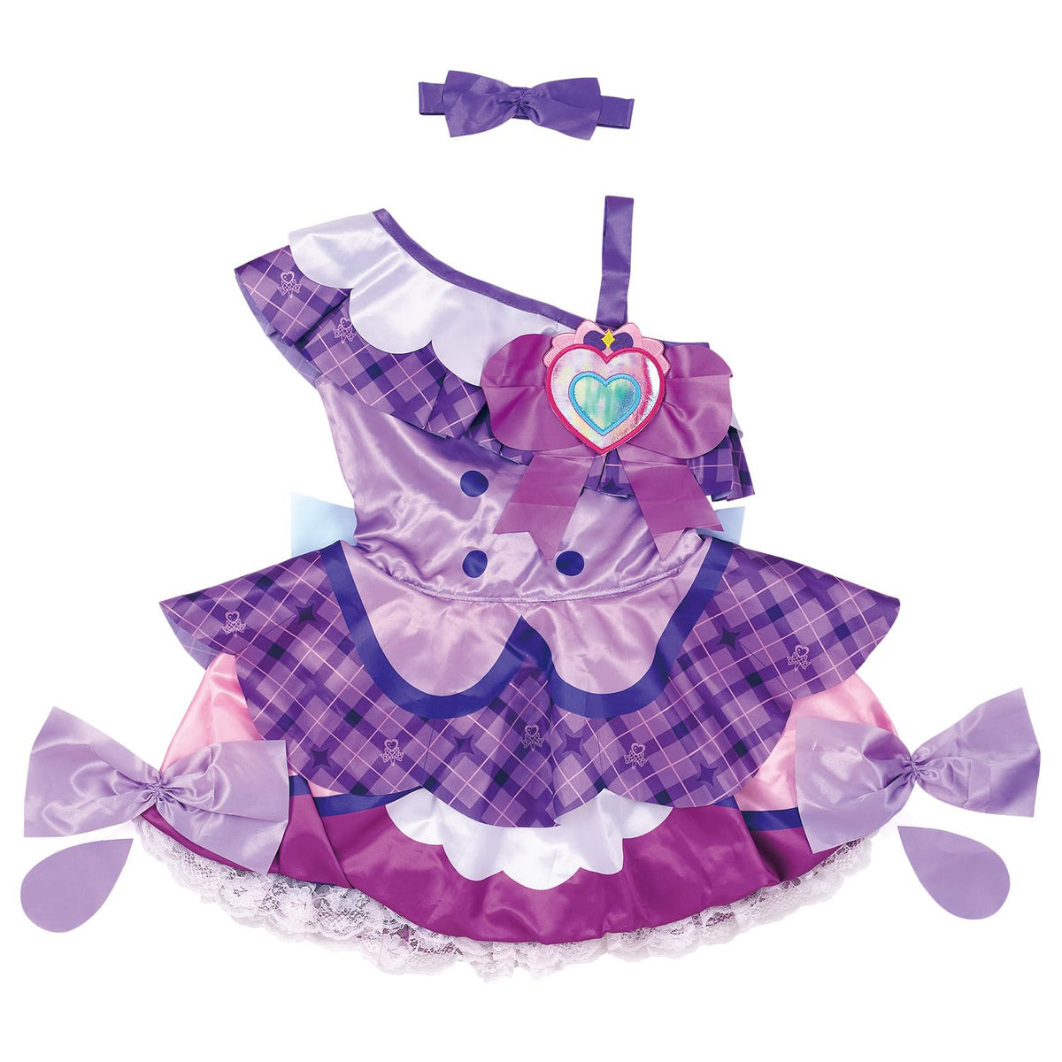 BANDAI Kimi to Idol Precure♪ Transformation PreCure Costume Cure Kyun Kyun NEW