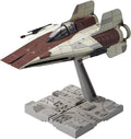 BANDAI SPIRITS Star Wars 172 A-Wing Starfighter Color-Coded Plastic Model NEW
