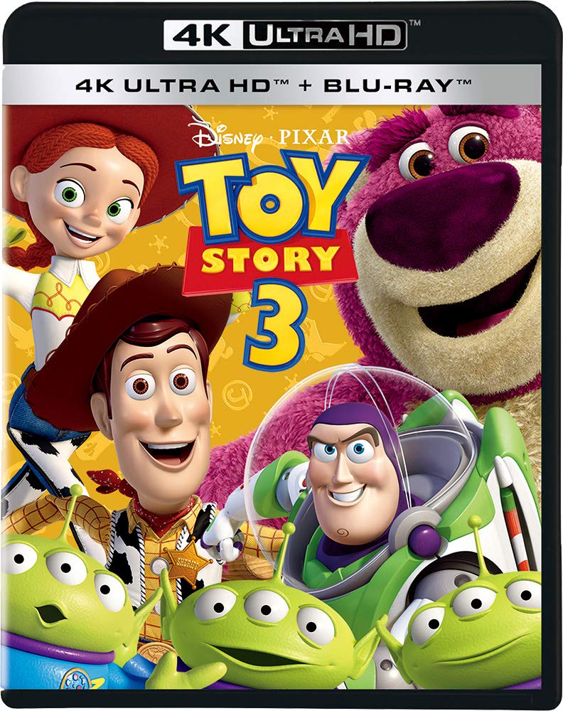 Toy Story 3 4K UHD [4K Ultra HD Blu-ray Disc+Blu-ray Disc] Toy Story NEW