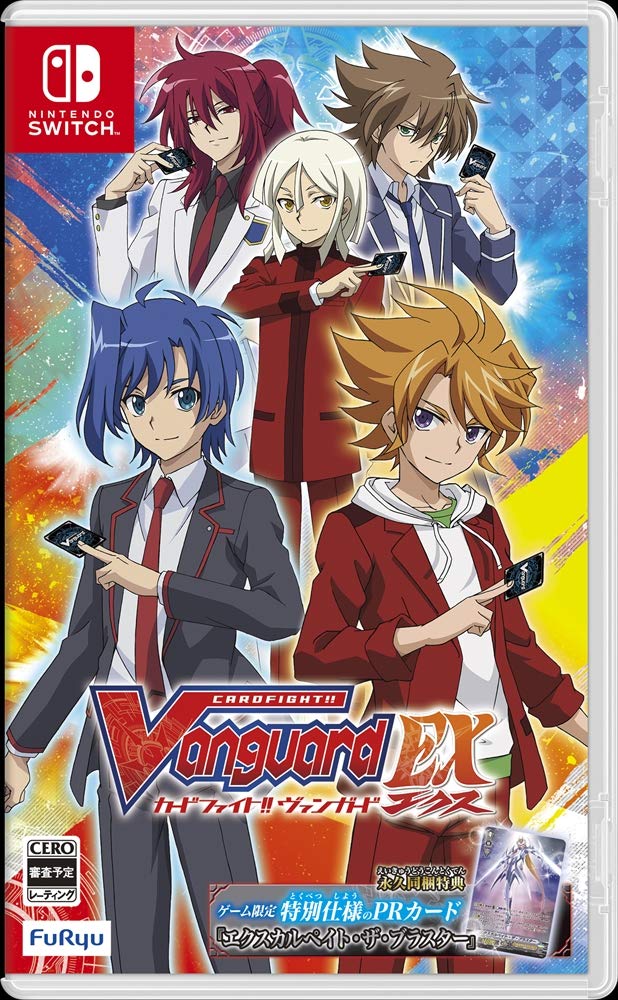 Nintendo Switch Cardfight! Vanguard EX game software with bonus card NEW