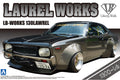 AOSHIMA 124 Liberty Walk LB Works 130 Laurel Plastic Model NEW