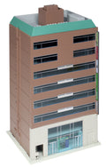 'KATO 23-439B N Gauge Brand Building 2 Brown Diorama Structure Model NEW'