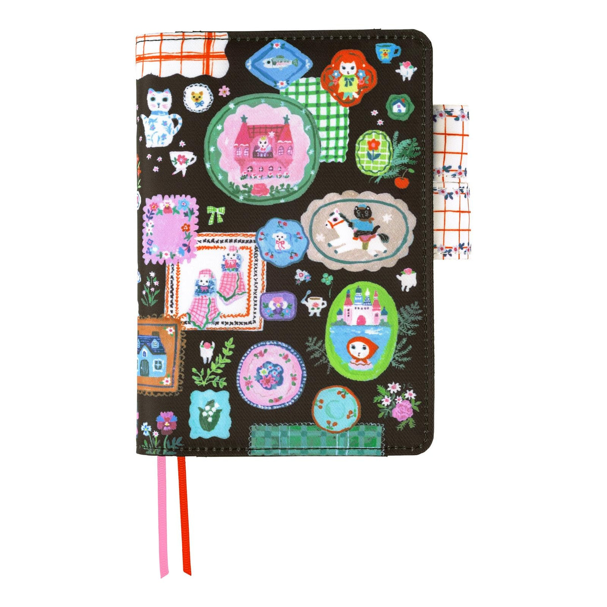 Hobonichi Techo Original A6 Planner Cover Yumi Kitagishi White Cats Table NEW