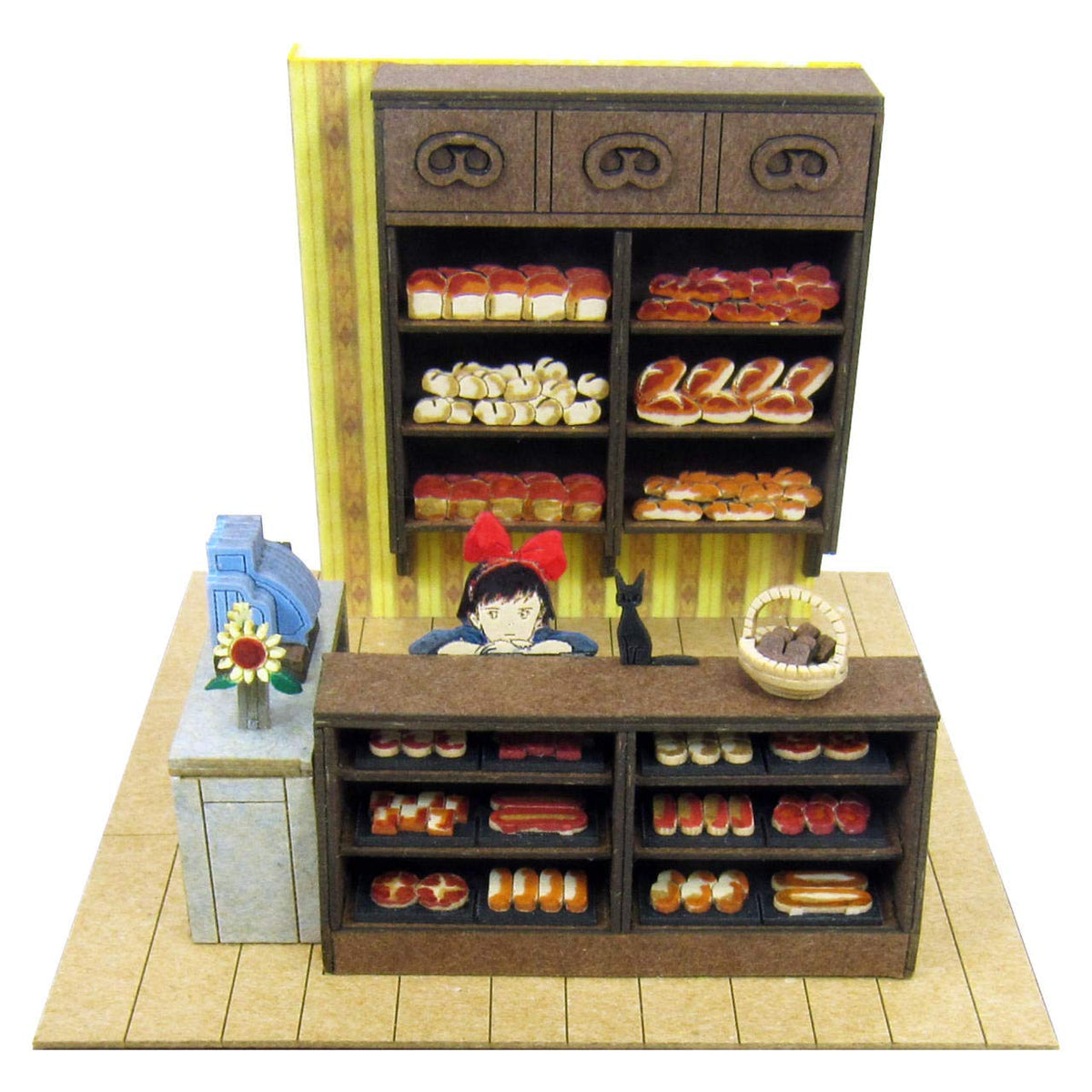 'Sankei Studio Ghibli Mini Kikis Delivery Service Tending Store Model Kit NEW'