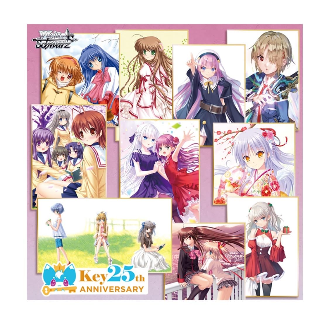 'Weiss Schwarz Key 25th Anniversary Premium Booster BOX Trading Card Game NEW'