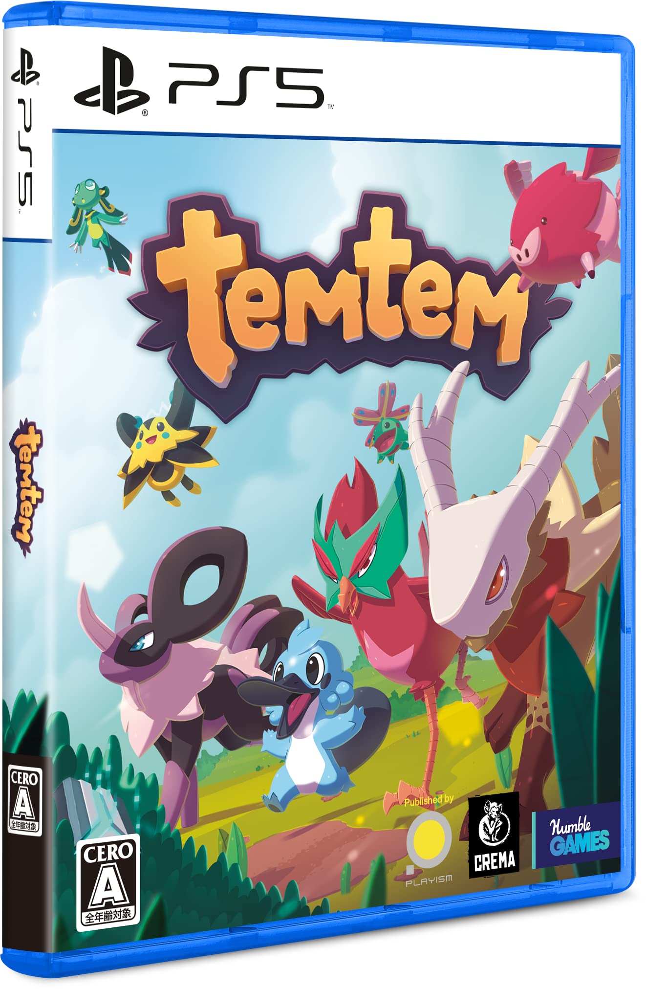 Temtem DX Edition Japanese version Japanese English Sony PlayStation 5 PS5 unope