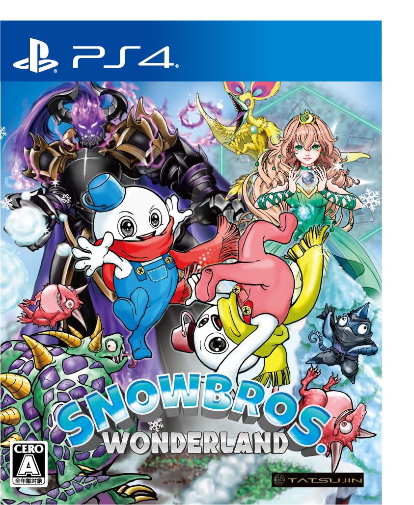 Snow Bros. Wonderland (PlayStation 4) Japan import NEW