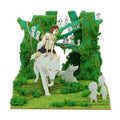 Sankei Studio Ghibli mini Princess Mononoke Forest of the Spirits Paper NEW