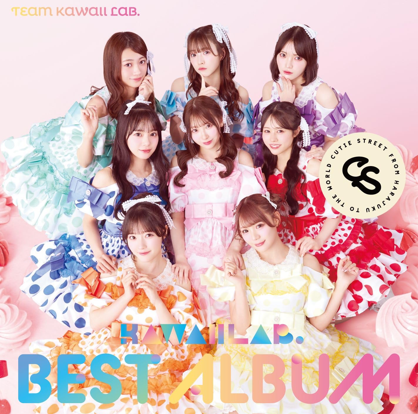 CD KAWAII LAB. BEST ALBUM - CUTIE STREET Ed. TEAM KAWAII LAB. Japan Music NEW