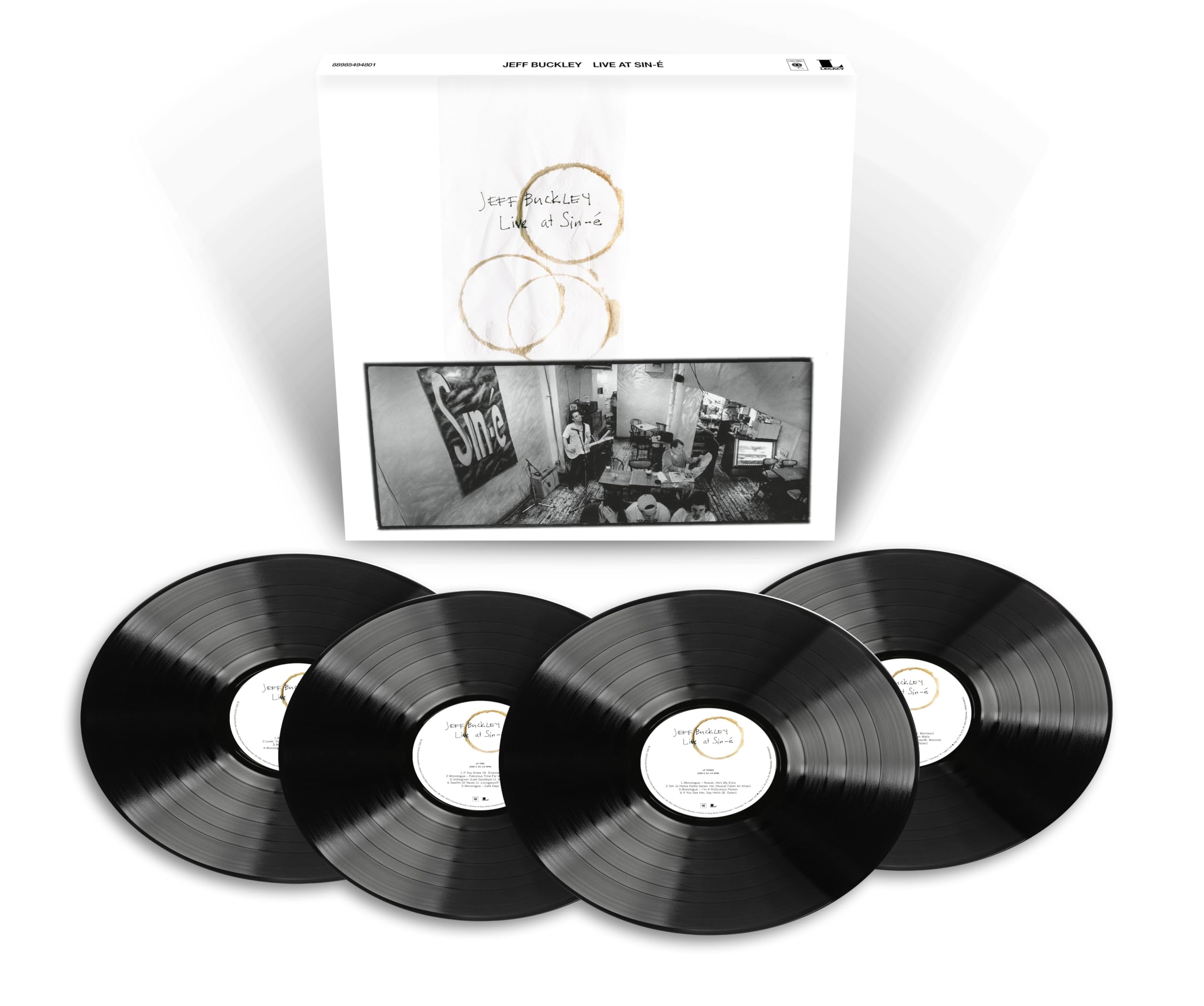 Jeff Buckley/Live At Sin-e (4LP) 19958406171 New LP NEW