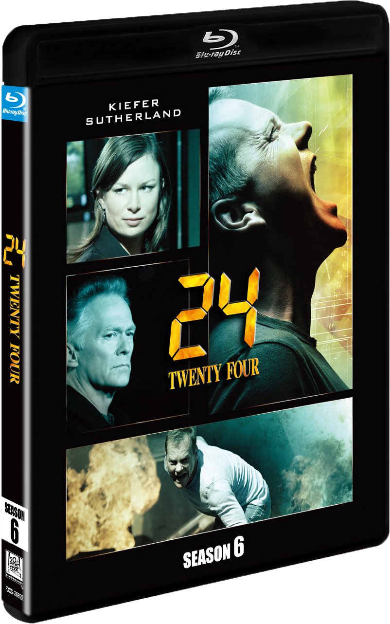 TV SERIES-24 SEASON 6-Blu-ray Box with Tracking# New from Japan NEW