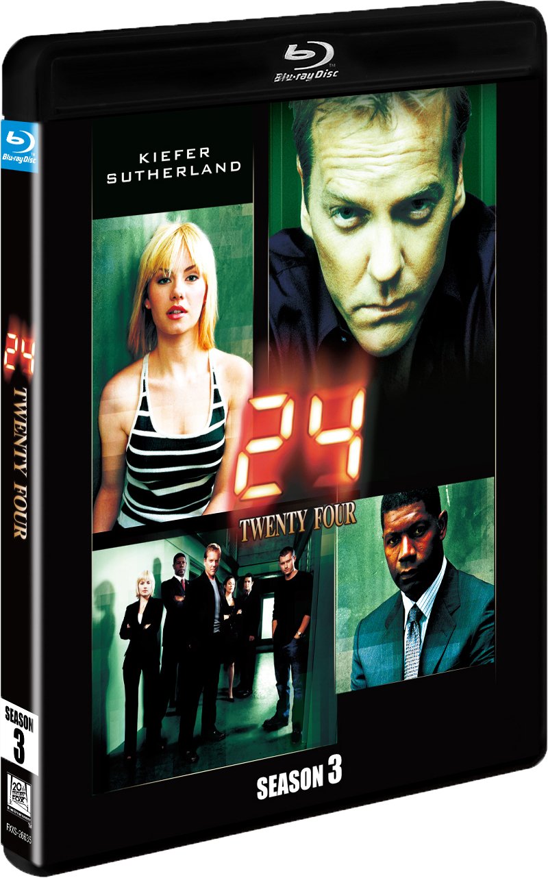 New TV SERIES -24 SEASON 3- 5 Blu-ray Box from Japan NEW
